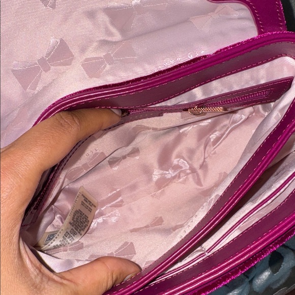 BRAND NEW ❣️Ted Baker Rachila Velvet Quilted Bag - Picture 9 of 11